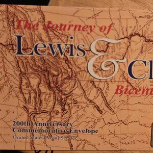 The Journey of Lewis & Clark Bicentennial 200th Anniversary Commemorative Envelo